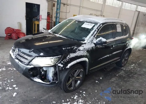 2017 Volkswagen Tiguan 2.0T Sport from USA, damaged, VIN WVGTV7AX4HK012313